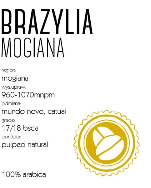 Kawa Brazylia Mogiana