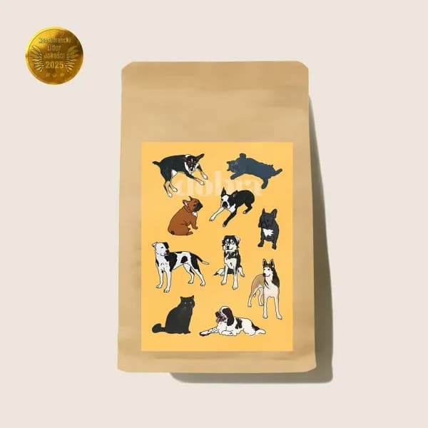 Pieski i kotki też – kompozycja ziaren